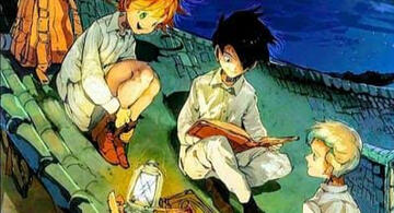 emma, ray, norman (the promised neverland)